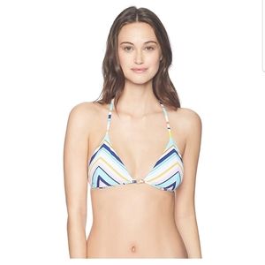 Triangle Strappy Back Bikini Swimsuit Top